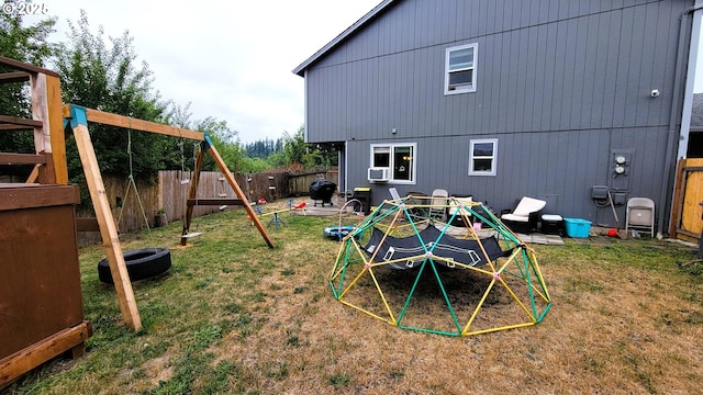 205/207 S 47th St, Springfield, OR 97478 - rear view of house featuring a fenced backyard and cooling unit