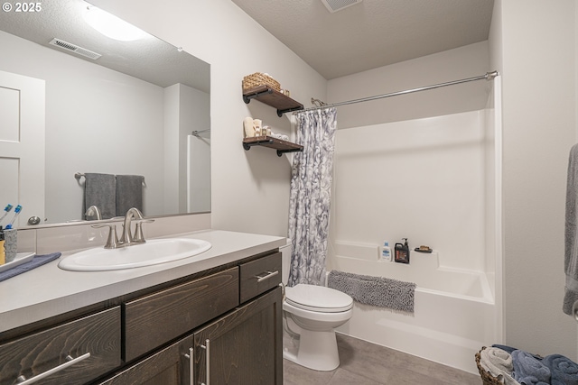 1850 NW Landon St, Mcminnville, OR 97128 - full bathroom with vanity, shower / tub combo, and toilet