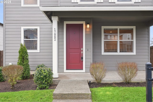 view of property entrance