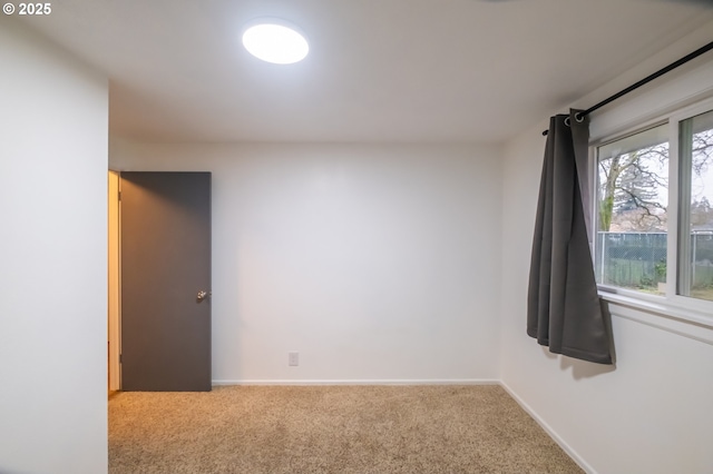 empty room featuring carpet