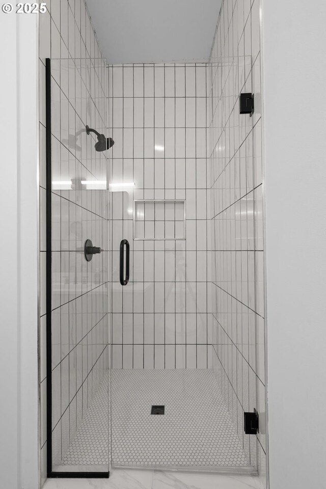 9316 NW Hardy Ave, Portland, OR 97231 - bathroom with a shower stall