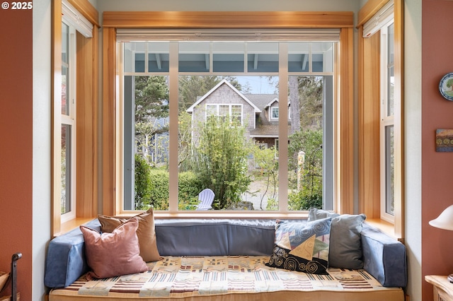 9180 Windward Ln, Manzanita, OR 97130 - living area featuring healthy amount of natural light