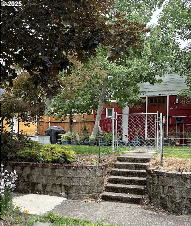 view of yard