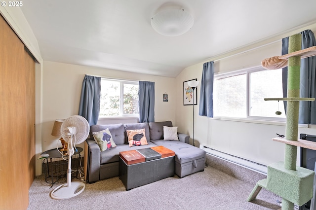 2795 Potter St, Eugene, OR 97405 - living room with a baseboard radiator and carpet