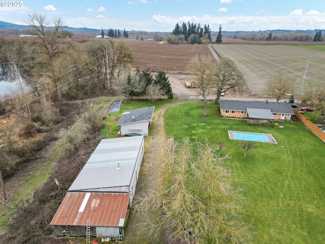 30596 Horseshoe Dr, Albany, OR 97321 - bird's eye view with a rural view