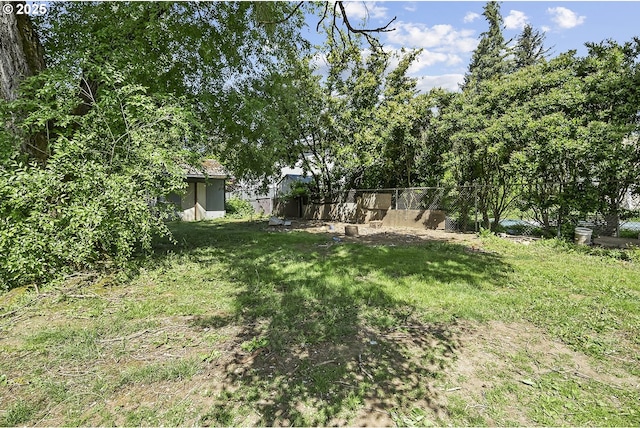 view of yard