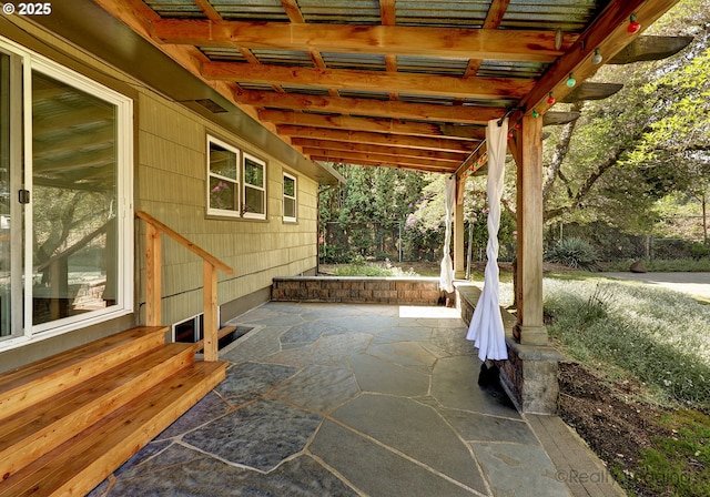 view of patio