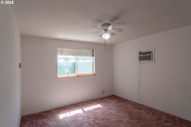 471 Hawthorne St, Sutherlin, OR 97479 - carpeted spare room with a wall unit AC and a ceiling fan