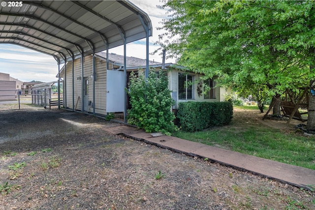 471 Hawthorne St, Sutherlin, OR 97479 - view of vehicle parking with a carport