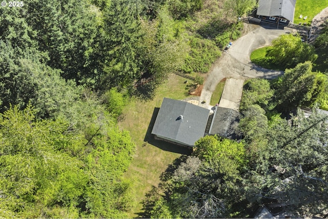 view of subject property