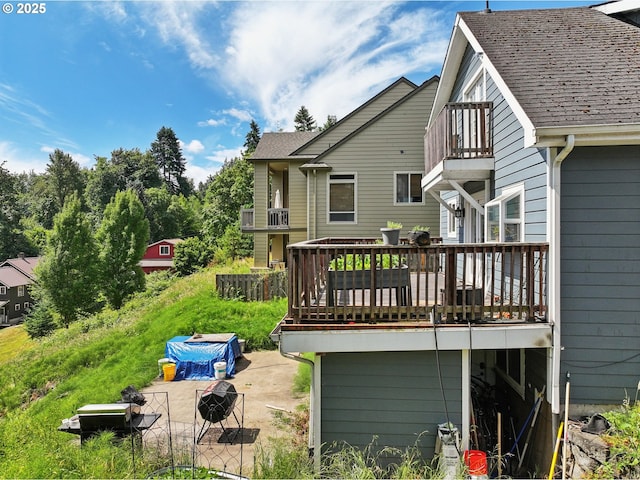 1612 12th St, Oregon City, OR 97045 - back of house featuring a balcony