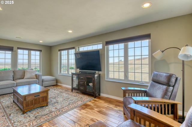 755 NW 23rd St, Pendleton, OR 97801 - living area with wood finished floors and recessed lighting
