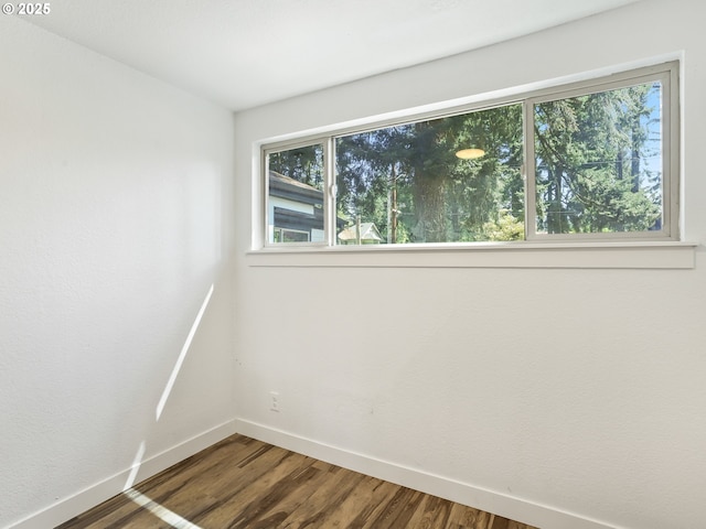 3241 SE 150th Ave, Portland, OR 97236 - unfurnished room with baseboards and wood finished floors