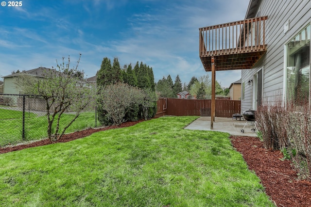 3801 NE 93rd St, Vancouver, WA 98665 - view of yard with a patio area and a fenced backyard