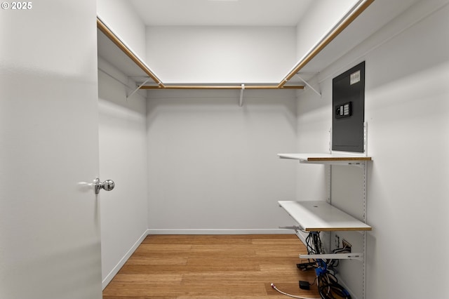 6685 W Burnside Rd Unit 310, Portland, OR 97210 - spacious closet with light wood-style flooring