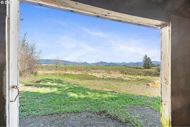25 Fraser Rd, Tillamook, OR 97141 - view of green lawn with a mountain view and a view of rural / pastoral area
