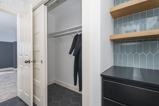 view of closet