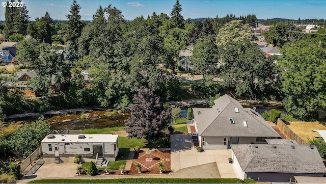 115 Willow St, Silverton, OR 97381 - view from above of property