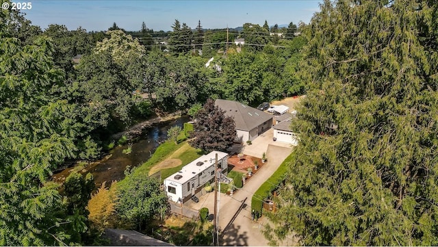 115 Willow St, Silverton, OR 97381 - drone / aerial view