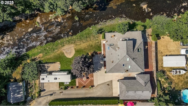 115 Willow St, Silverton, OR 97381 - drone / aerial view