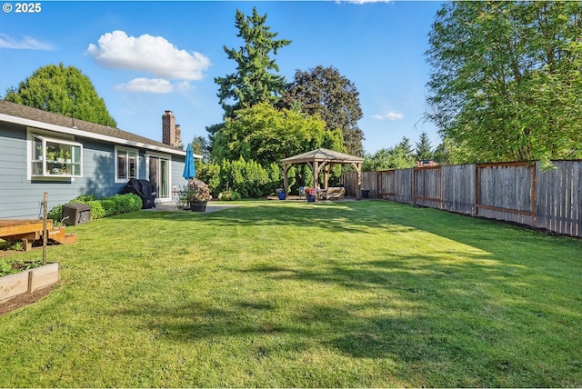 5355 SW 205th Ct, Beaverton, OR 97078 - view of yard with a gazebo