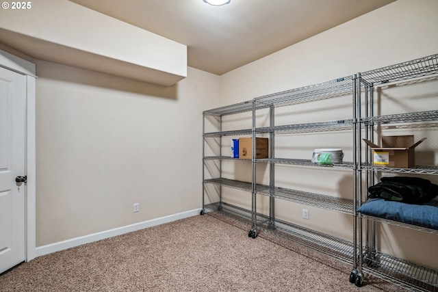 view of storage
