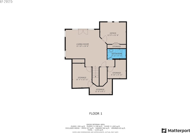 floor plan / room layout