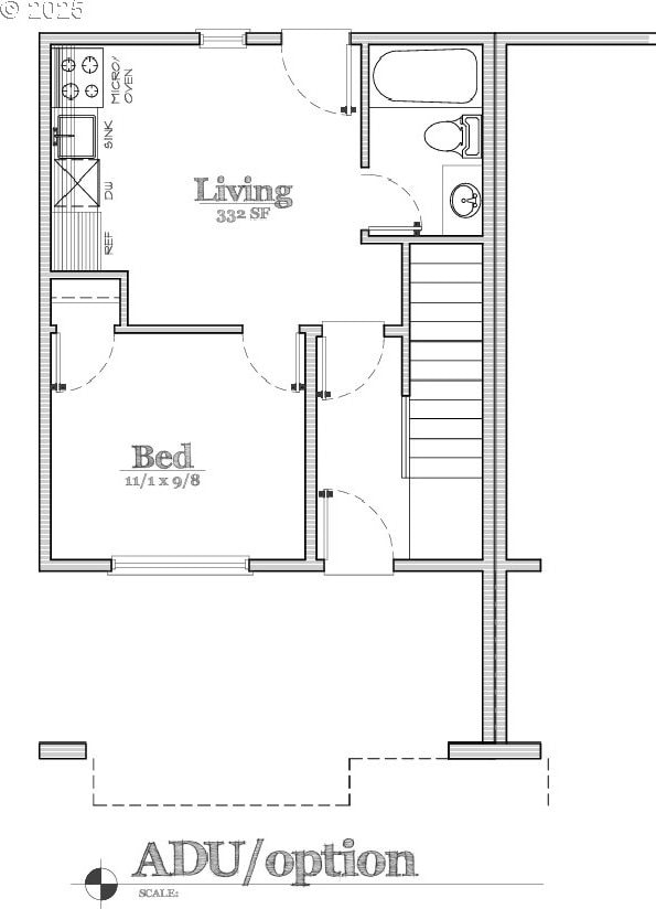 15091 SE Division St, Portland, OR 97236 - home floor plan