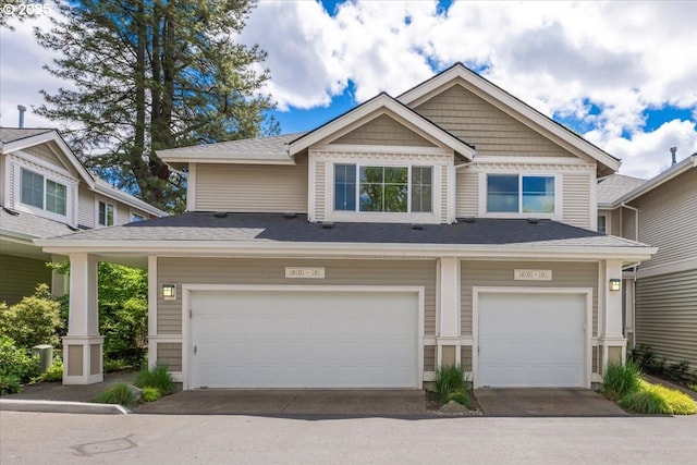 16101 SW Audubon St Unit 101, Beaverton, OR 97003 - craftsman-style home with a garage, driveway, and roof with shingles