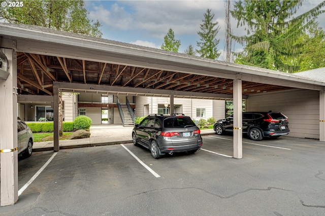 14019 NE 20th Ave Unit E44, Vancouver, WA 98686 - covered parking lot featuring stairway