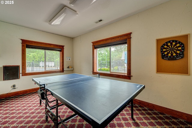 14019 NE 20th Ave Unit E44, Vancouver, WA 98686 - game room featuring plenty of natural light, carpet flooring, and baseboards