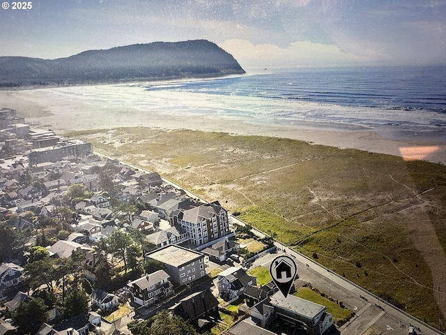1022 N Prom, Seaside, OR 97138 - bird's eye view of a water and mountain view