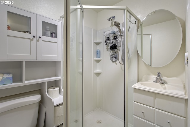 9403 SW 74th Ave, Portland, OR 97223 - bathroom with a shower stall and vanity