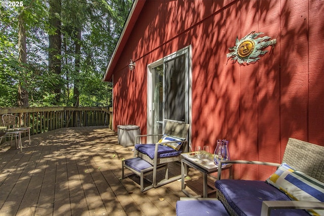 9403 SW 74th Ave, Portland, OR 97223 - view of wooden deck