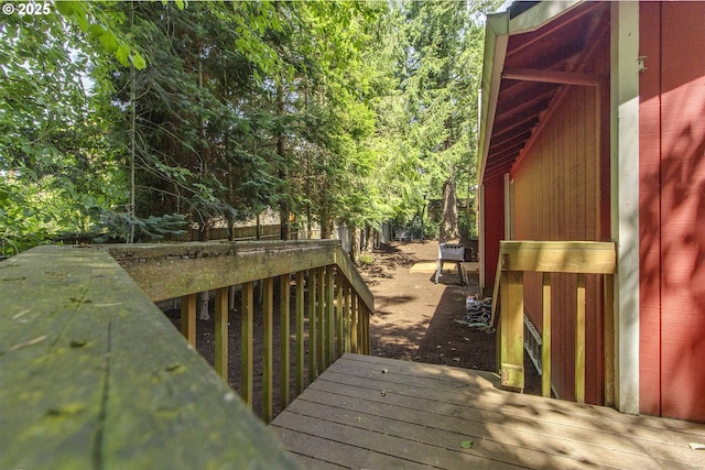 9403 SW 74th Ave, Portland, OR 97223 - view of wooden terrace