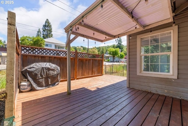 1235 SE Booth Ave, Roseburg, OR 97470 - view of wooden terrace