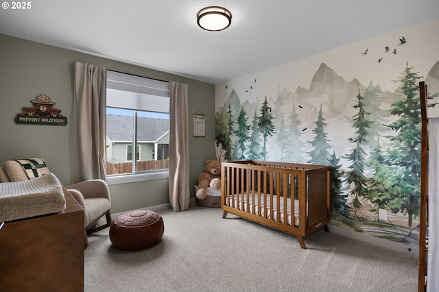 3838 SE 7th Ave, Battle Ground, WA 98604 - carpeted bedroom featuring a nursery area