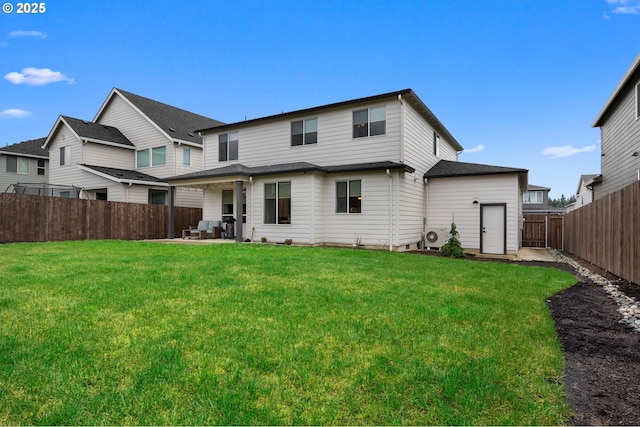 3838 SE 7th Ave, Battle Ground, WA 98604 - back of property with a patio