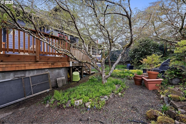 1219 Jerome Ave, Astoria, OR 97103 - view of yard with stairway