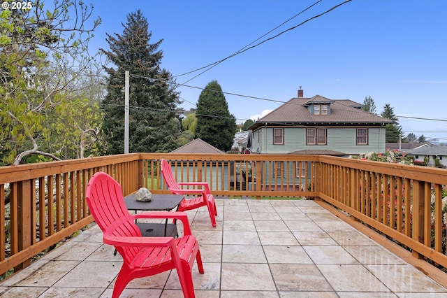 1219 Jerome Ave, Astoria, OR 97103 - view of wooden terrace