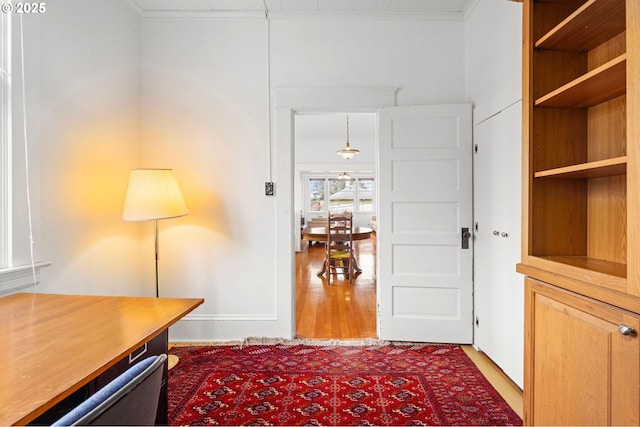 1219 Jerome Ave, Astoria, OR 97103 - office area featuring light wood-type flooring