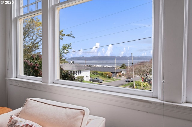 1219 Jerome Ave, Astoria, OR 97103 - sitting room with a mountain view and plenty of natural light