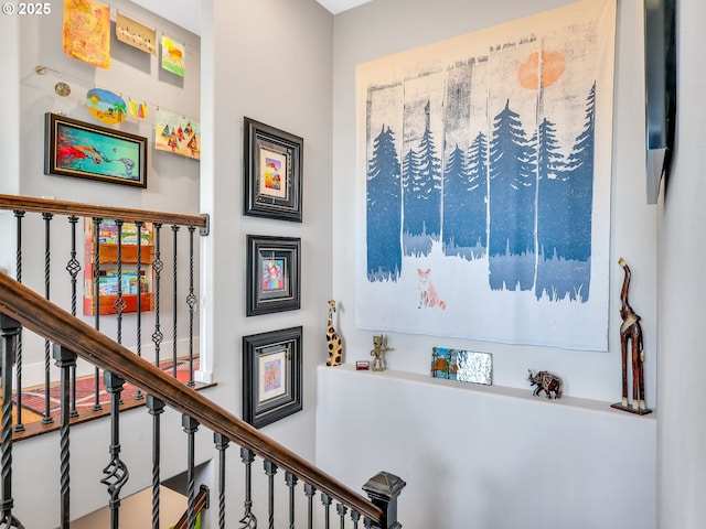 104 S Pl, Astoria, OR 97103 - corridor with stairs