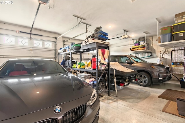 16215 NE 171st Ct, Brush Prairie, WA 98606 - garage featuring a garage door opener
