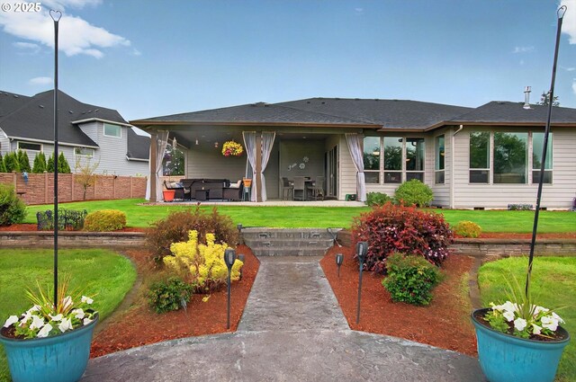 16215 NE 171st Ct, Brush Prairie, WA 98606 - back of property featuring a patio