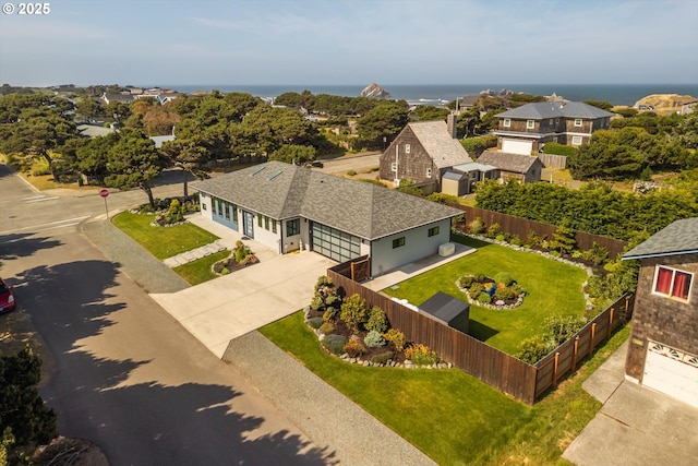 1342 11th St SW, Bandon, OR 97411 - drone / aerial view