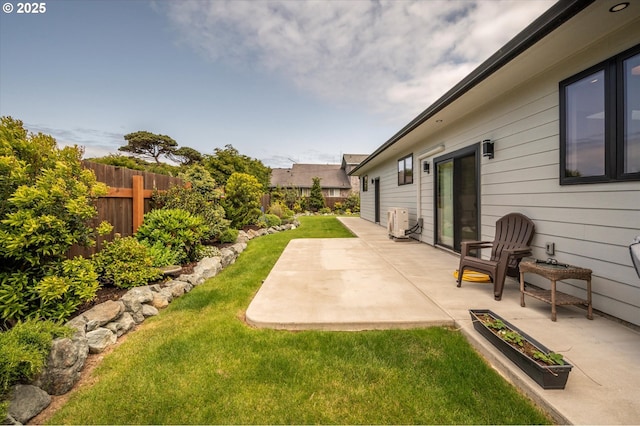 1342 11th St SW, Bandon, OR 97411 - fenced backyard featuring a patio area