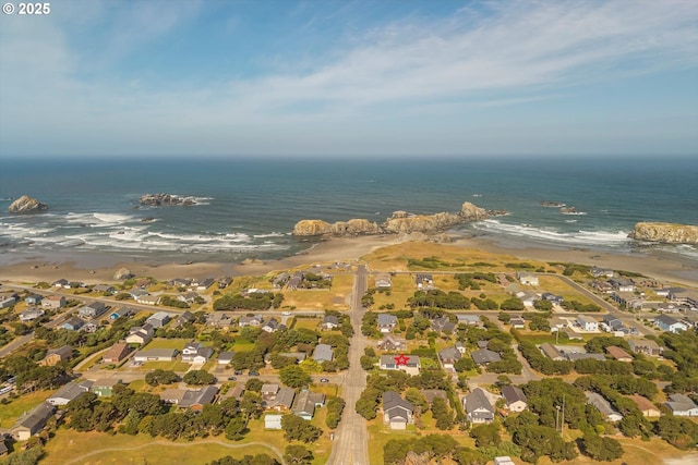 1342 11th St SW, Bandon, OR 97411 - aerial view of property and surrounding area featuring nearby suburban area