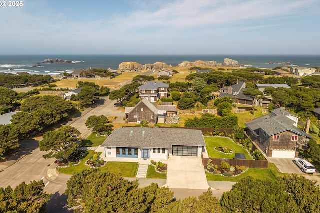 1342 11th St SW, Bandon, OR 97411 - bird's eye view of a large body of water