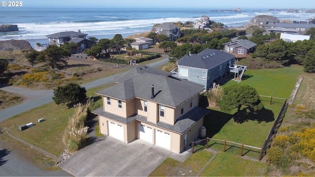 54179 Gould Rd, Bandon, OR 97411 - drone / aerial view of a large body of water